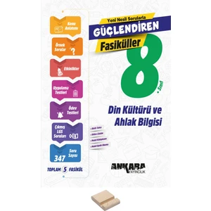 Ankara Yayıncılık Lgs 8. Sınıf Güçlendiren Din Kültürü ve Ahlak Bilgisi Fasiküller ve Telefon Tutucu