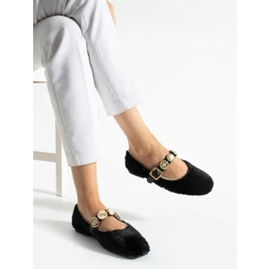 Çeyiz Bohça Pofuduk Kadın Ev Babeti Kışlık Taşlı Tokalı Peluş Yünlü Ev Içi Dış Mekan Babet