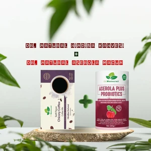 Dr. Natural Aserola Prebiyotik Bitkisel Macun 240 Gr. ve Hindiba Kahvesi 5 Gr. 30 Şase