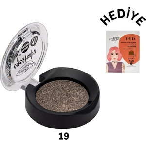Purobio Cosmetics Vegan  Hassas Gözler İçin Doğal İçerikli Göz Farı – Mat & Işıltılı Renkler No 19