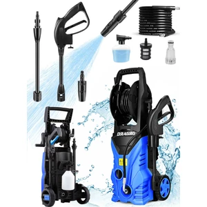 Alman  Yüksek Basınçlı Bahçe Oto Yıkama Makinesi  180 Bar Musluk ve Kovadan Su Çekme