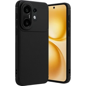 Vivo X200 Fe Kılıf Karbon Görünümlü Silikon Azn-Carbon