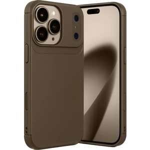 Apple iPhone 17 Pro Max Kılıf Karbon Görünümlü Silikon Azn-Carbon