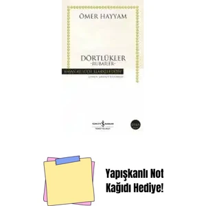 Dörtlükler -Rubailer- + Yapışkanlı Not Kağıdı