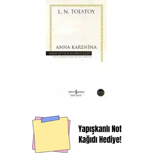 Anna Karenina + Yapışkanlı Not Kağıdı