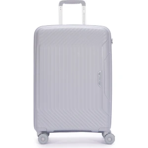 Benetton Orta Boy %100 Polipropilen Valiz Açık Gri 14BNT8001