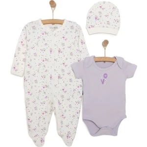 Hellobaby Yenidoğan Tulum-Body-Şapka