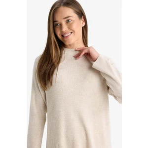 Regular Fit Bisiklet Yaka Basic Düz Triko Kazak D6911AX25WN