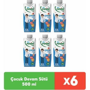 Çocuk Devam Sütü 500 ml x 6 Adet