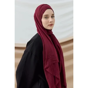 Aya Serisi Şal - Koyu Bordo