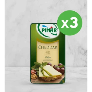 Cheddar Dilimli Peynir 200 G x 3 Adet