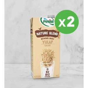 Nature Blend Bitkisel Bazlı Yulaf Içeceği 1 L Vegan Laktozsuz Ilave Şekersiz x 2 Adet