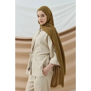 Aya Serisi Şal - Koyu Bronz