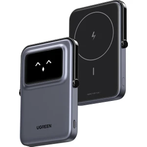 Uno MagSafe Wireless 5.000 mAh 20W Hızlı Şarj Powerbank, Siyah, 35605B