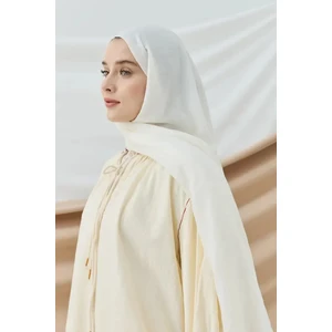 Aya Serisi Şal - Kırık Beyaz