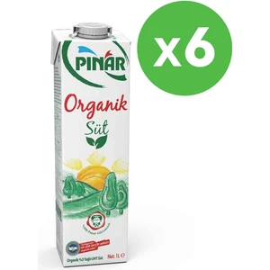 Organik Süt 1 lt x 6 Adet