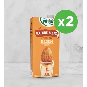 Nature Blend Bitkisel Bazlı Badem Içeceği 1 L Vegan Laktozsuz x 2 Adet