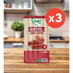 Dana Kokteyl Sosis 215g x 3 adet
