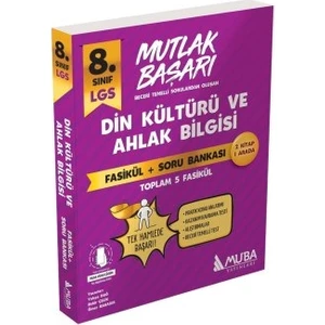 Muba Yayınları LGS Din Kültürü ve Ahlak Bilgisi Fasiküller - Soru Bankası