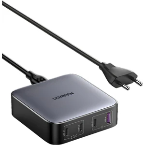 UGREEN Nexode 100W GaN Masaüsü Hızlı Şarj Cihazı QC PD 4 Portlu 3xUSB-C, 1xUSB-A, Gri - 90928