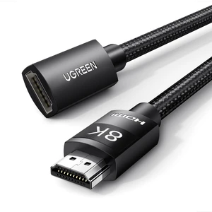 8k 60HZ Örgülü HDMI 2.1 Uzatma Kablosu 50CM