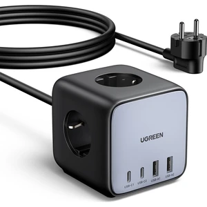 Diginest Cube 65W Gan 2 Hızlı Şarj Cihazı 2*usb / 2*type-C 3'lü Akım Korumalı Küp Grup Priz