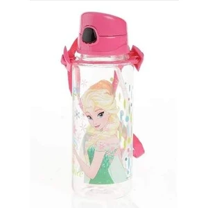 Frozen 78728 Lisanslı Şeffaf Su Matarası 500 Ml.