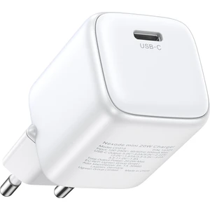 Nexode Gan 2 Mini 20W Type-C Pd Hızlı Şarj Cihazı Beyaz