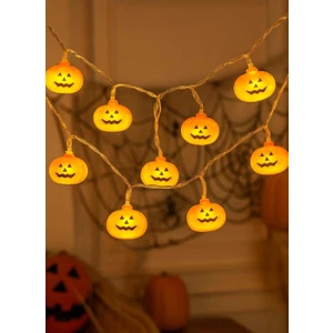 Parti Adresi Cadılar Bayramı Balkabağı Figürlü Pilli LED Işık