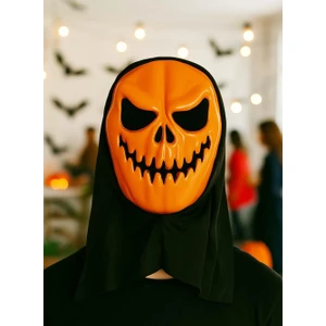 Parti Adresi Cadılar Bayramı Balkabağı Maske Halloween Parti Kostüm Aksesuarı