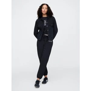 Kadın TRUE BLACK V2 2 Gap Logo Jogger Fleece Eşofman Altı