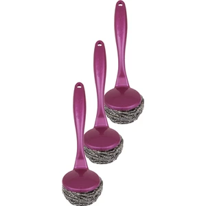 Saplı Ovma Teli Üçlü Set