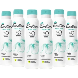 Aqua Kiss Kadın Deodorant 6 x 150 ml