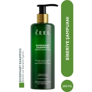 The Ceel Biberiye Şampuanı Hızlı Uzamaya Yardımcı Keratin BiotinKolajen Özlü 250 ml