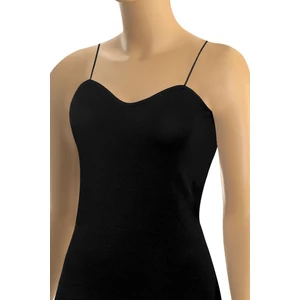 Kadın Atlet Ip Askılı Kalp Yaka (%96 Pamuk - %4 Elastan)