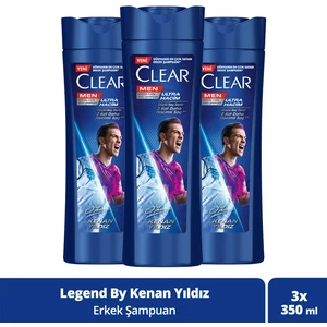 Men Kepeğe Karşı Etkili Şampuan Kenan Yıldız 350 ml X3
