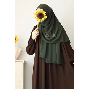 Elif Büyük Boy Şal 70X220 Haki