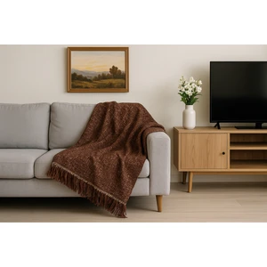 Hccompanyfabrıcon Koltuk Örtüsü Kahverengi 