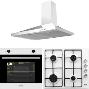 Basıc Beyaz Ankastre Set (ED400-EO330-EF200)