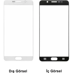 Samsung Galaxy N920 Note 5 Uyumlu Dokunmatik Lens (Beyaz) VR-2638