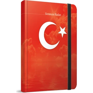 Sonsuza Kadar İplik Dikişli Sert Kapaklı Defter 9x14 120 Yaprak Çizgili (St)