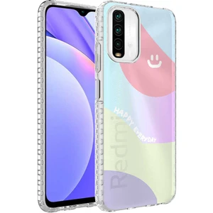 Xiaomi Redmi Note 10S Kılıf Airbag Kenarlı Renkli Desenli Silikon Zıvo Elegans Kapak-No7