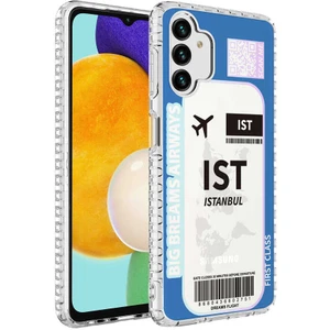 Galaxy A13 4g Kılıf Airbag Kenarlı Renkli Desenli Silikon Zıvo Elegans Kapak-No4