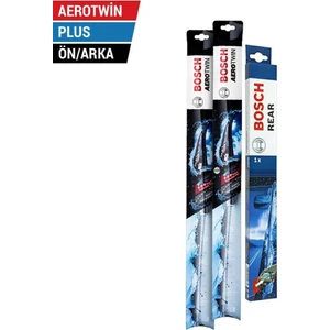 Fiat Egea Hb Ön Arka Silecek (2015-2024) Bosch Aerotwin Plus