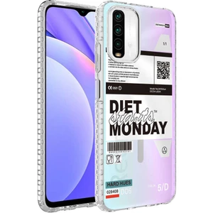 Xiaomi Redmi Note 10S Kılıf Airbag Kenarlı Renkli Desenli Silikon Zıvo Elegans Kapak-No5