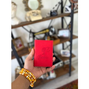 Efe Deri Barbie Deri Dikişli Araç Ruhsat Kılıfı Kabı Oto Ruhsatlık Araba Ruhsat Koruyucu..