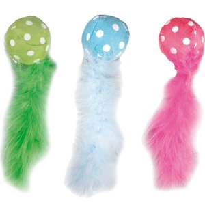 Karlıe Kuyruklu Peluş Top 14x4cm Karışık Renkli