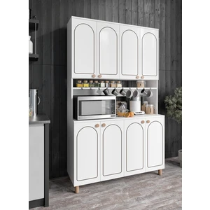 Stella Bohem Tarzda Kahve Köşesi, Erzak Dolabı, Kiler Dolabı, Çok Amaçlı Mutfak Dolabı