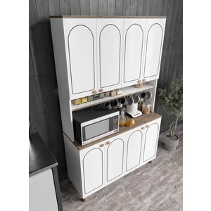 Stella Bohem Tarzda Kahve Köşesi, Erzak Dolabı, Kiler Dolabı, Çok Amaçlı Mutfak Dolabı