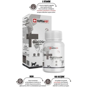 Glucosamine Kedi ve Köpek  Sağlığı Glukozamin Tablet + Vitamin C 75 Tablet
